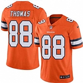 Nike Men & Women & Youth Broncos 88 Demaryius Thomas Orange Color Rush Limited Jersey,baseball caps,new era cap wholesale,wholesale hats